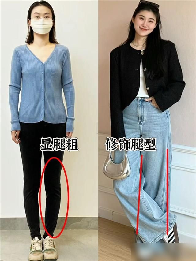 是“宽腿裤+平底鞋”却个个洋气好看OG真人被深圳街拍惊艳了！满街都(图6)